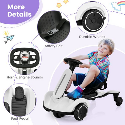 6V Electric Drift Car for Kids